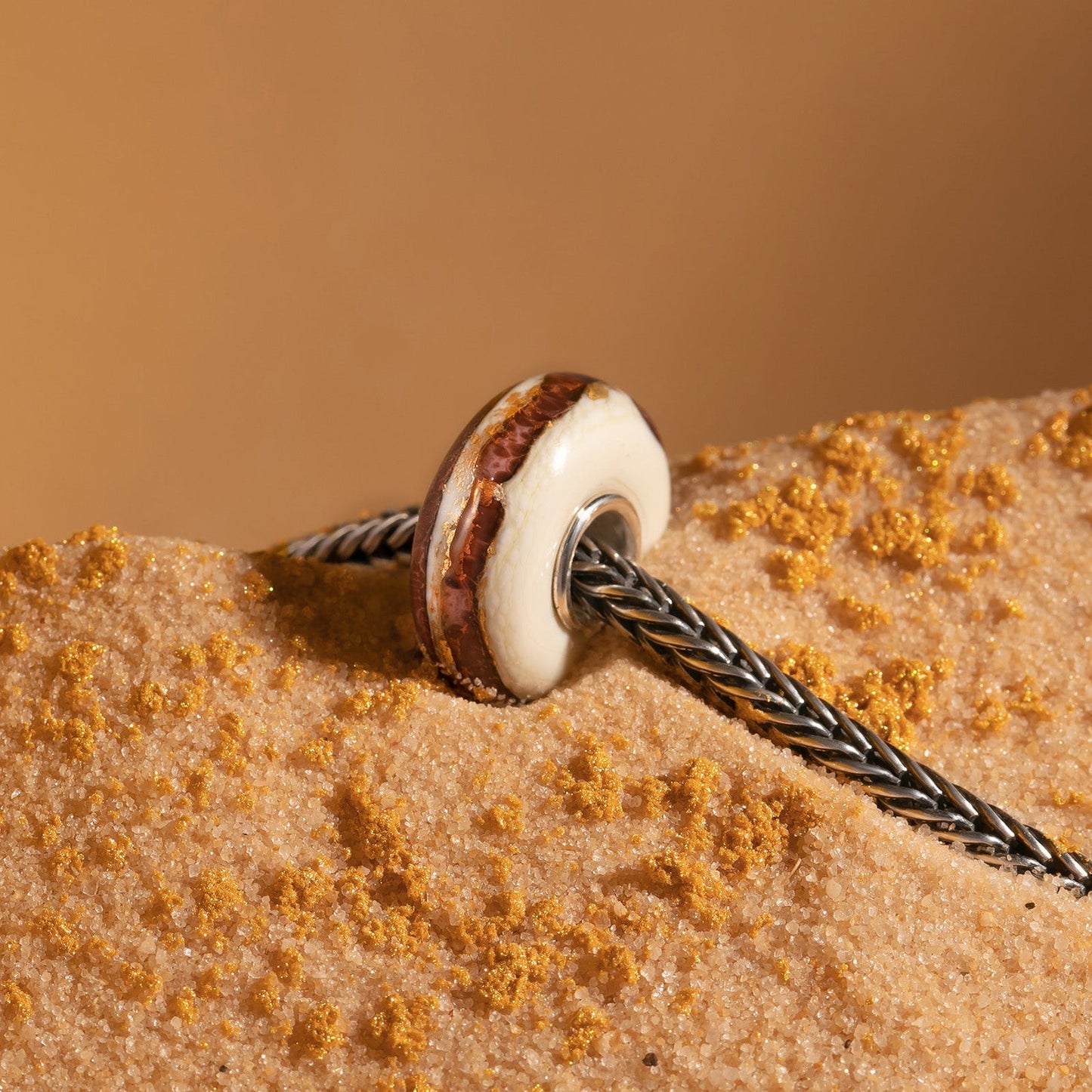 Elfbeads Golden Dunes glass Bead by The Alternative Bead. Your official Elfbeads Retailer from Germany
