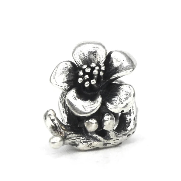 VIP-CHARMS Flower Stopper Charm Bead (DSN66) silver sterling-silver Stopper by The Alternative Bead. Your Official VIP-CHARMS Retailer from Germany