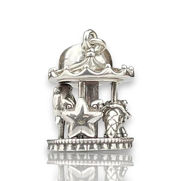 VIP-CHARMS Cute Carousel Charm (DSN339) silver sterling-silver Dangle by The Alternative Bead. Your Official VIP-CHARMS Retailer from Germany
