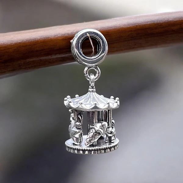 VIP-CHARMS Cute Carousel Charm (DSN339) silver sterling-silver Dangle by The Alternative Bead. Your Official VIP-CHARMS Retailer from Germany