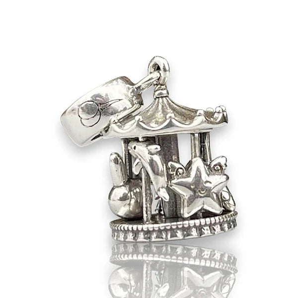 VIP-CHARMS Cute Carousel Charm (DSN339) silver sterling-silver Dangle by The Alternative Bead. Your Official VIP-CHARMS Retailer from Germany
