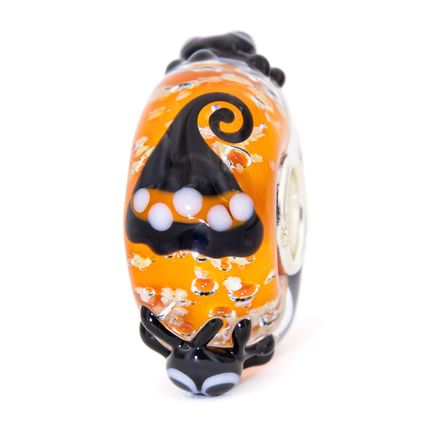 Elfbeads Halloween Witchcraft Starlight (G220802) glass Charm - The Alternative Bead official German Retailer. Buy 4 get 5 - free DHL Shipping for all orders above 150€