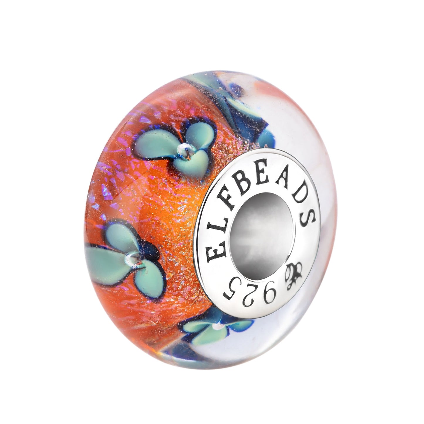 Elfbeads Harvest Pumpkin Petals Bead by The Alternative Bead. Your official Elfbeads Retailer from Germany