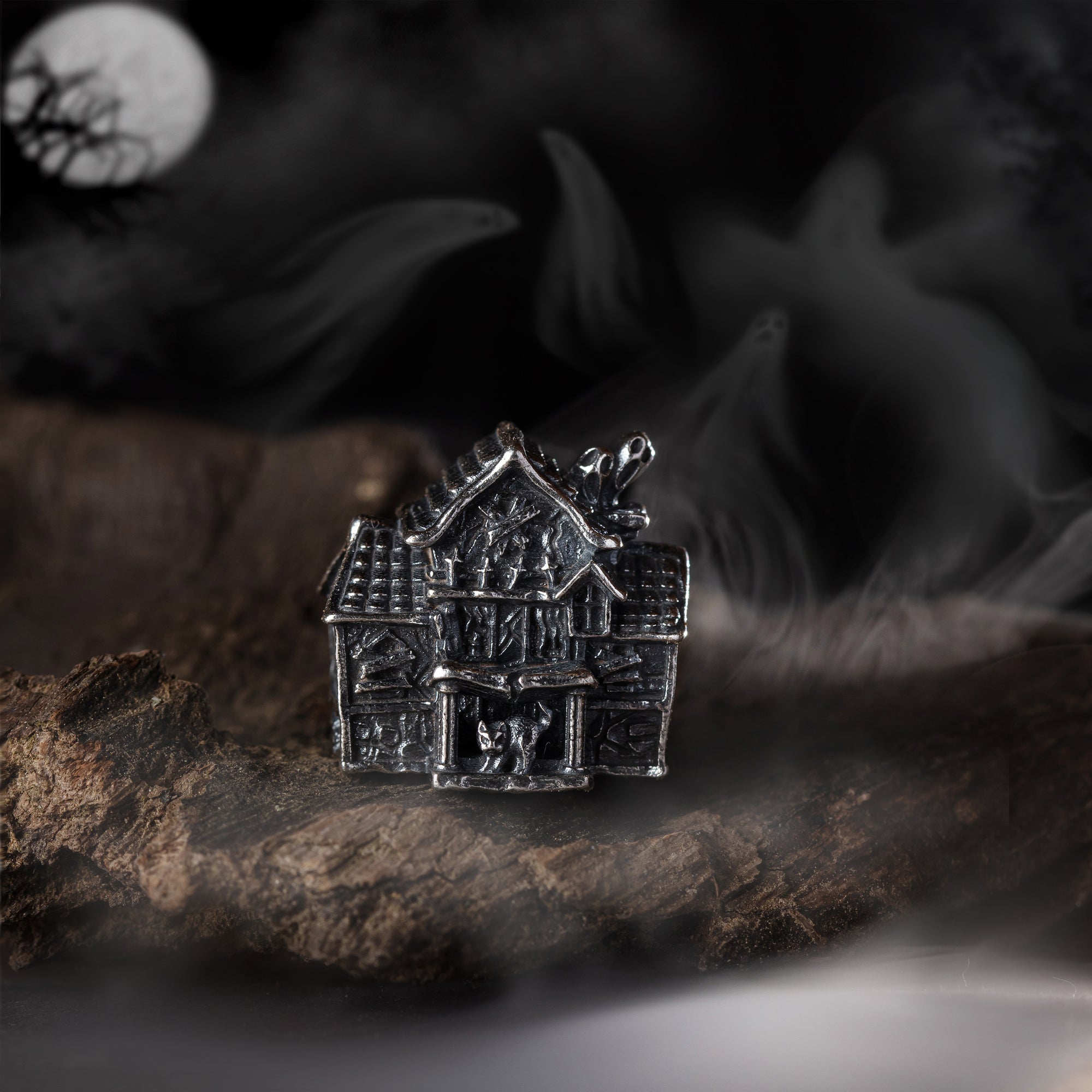 Elfbeads Haunted House silver sterling-silver Bead by The Alternative Bead. Your official Elfbeads Retailer from Germany