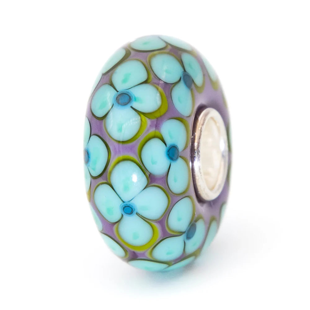 Elfbeads Haute Flowerstone blue glass Bead by The Alternative Bead. Your official Elfbeads Retailer from Germany