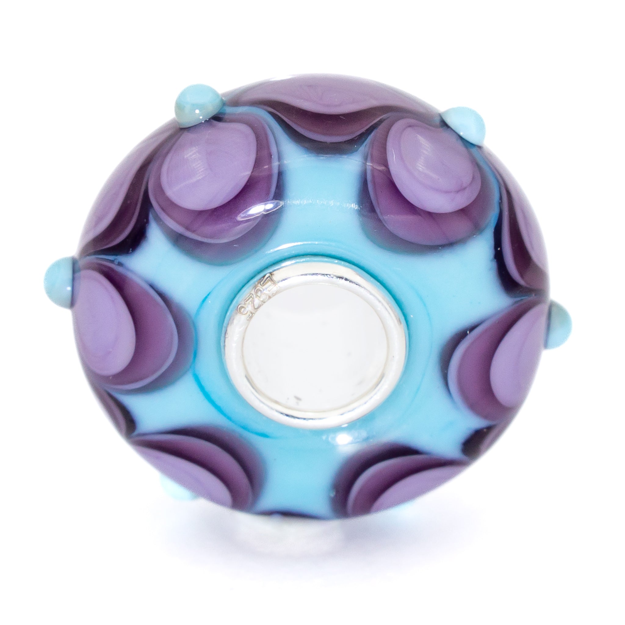 Elfbeads Haute Tripetual purple; blue glass Bead by The Alternative Bead. Your official Elfbeads Retailer from Germany