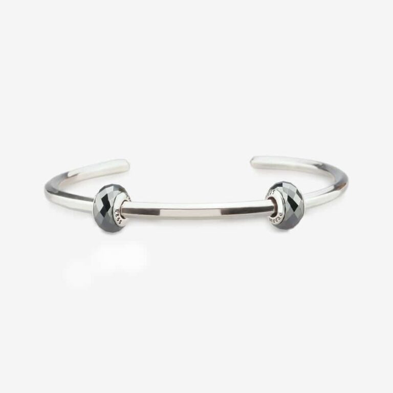 Praan Hematite Stopper Charms black natural-stone Stopper by The Alternative Bead. Your official Praan Retailer from Germany