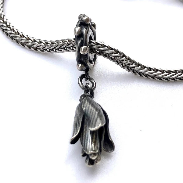 VIP-CHARMS Charming Magnolia Pendant (ME0039) silver sterling-silver Dangle by The Alternative Bead. Your Official VIP-CHARMS Retailer from Germany