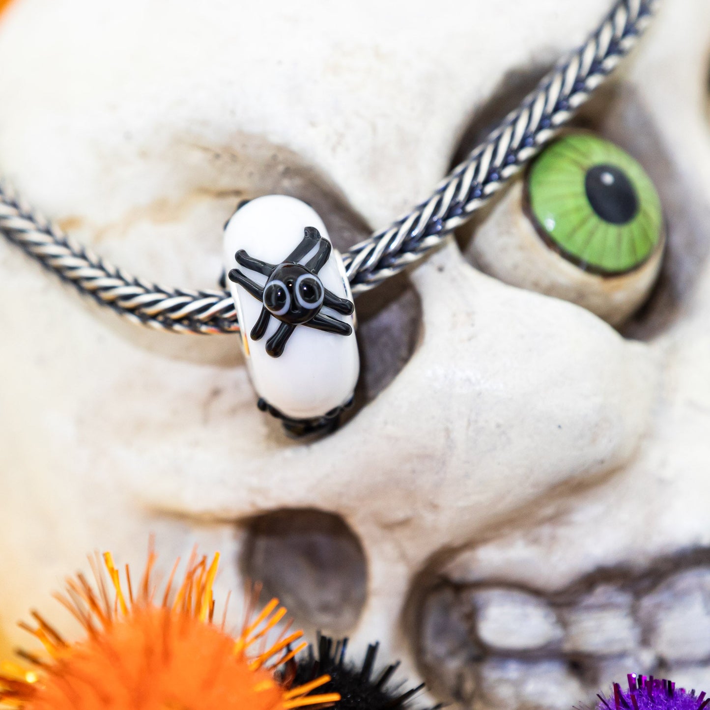 Elfbeads Spiders (G220906) glass Charm - The Alternative Bead official German Retailer. Buy 4 get 5 - free DHL Shipping for all orders above 150€