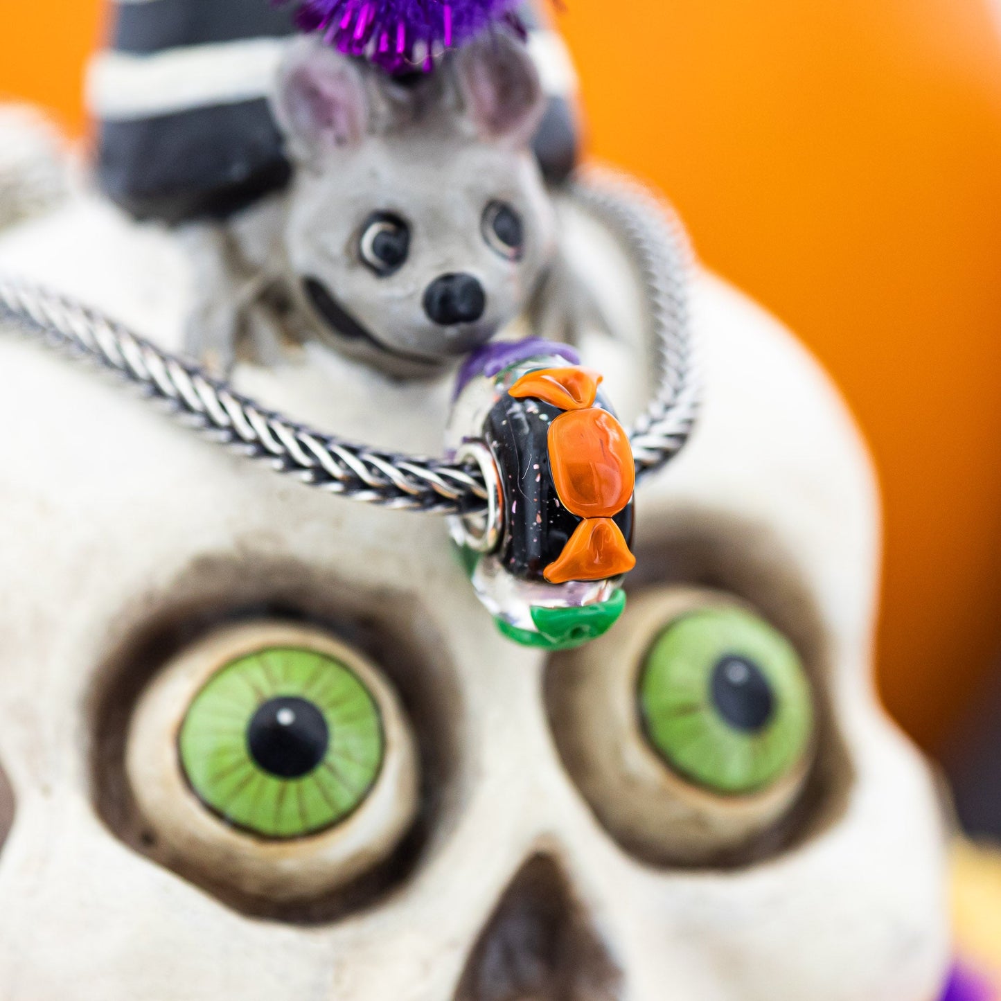 Elfbeads Trick Or Treat (G220903) glass Bead - The Alternative Bead official German Retailer. Buy 4 get 5 - free DHL Shipping for all orders above 150 ?