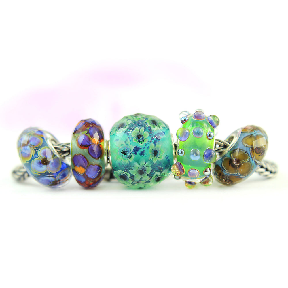 Elfbeads Spring Solstice Flowerworld Fractal () glass Bead - The Alternative Bead official German Retailer. Buy 4 get 5 - free DHL Shipping for all orders above 150 ?