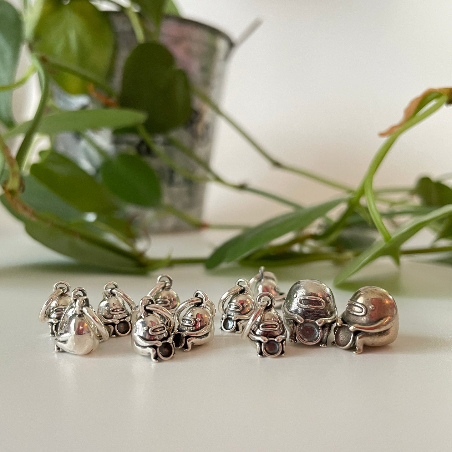 OHM Beads OCTO: Garden Guardian sterling-silver Bead The Alternative Bead