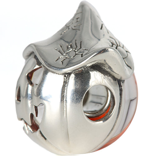 Ogerbeads Mr. Pumpkin – Glass Bead Excluded silver sterling-silver Bead by The Alternative Bead. Your official Ogerbeads Retailer from Germany