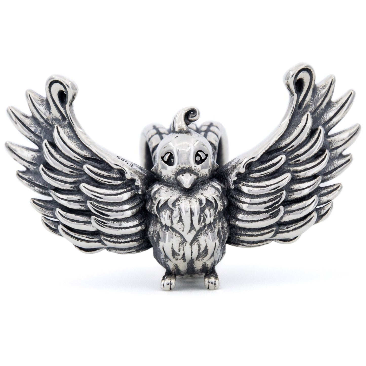 Elfbeads Ice Bird (S220704) silver sterling-silver Stopper - The Alternative Bead official German Retailer. Buy 4 get 5 - free DHL Shipping for all orders above 150€