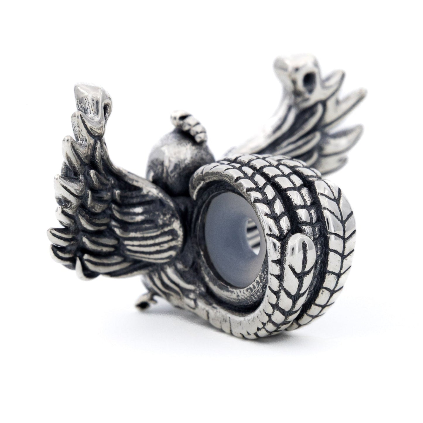 Elfbeads Ice Bird (S220704) silver sterling-silver Stopper - The Alternative Bead official German Retailer. Buy 4 get 5 - free DHL Shipping for all orders above 150€