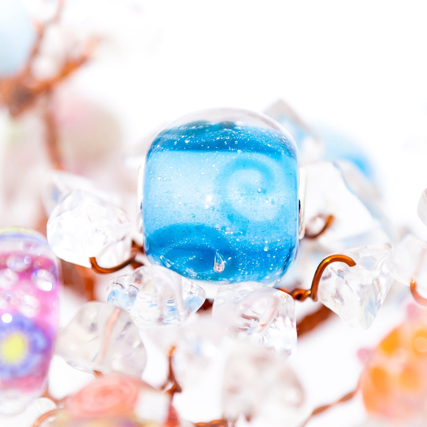 Elfbeads Ice Painting glass Bead by The Alternative Bead. Your official Elfbeads Retailer from Germany
