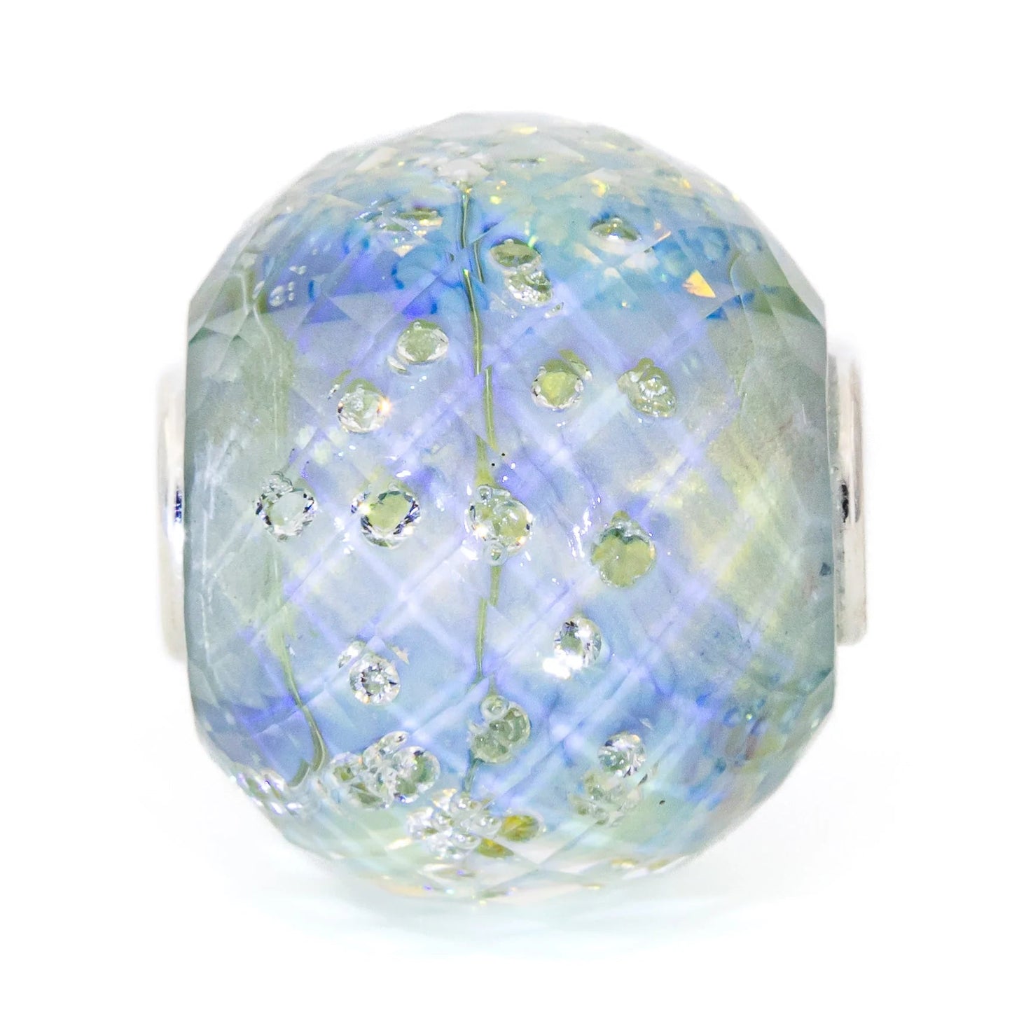 Elfbeads Icy Clouds Galaxy World Fractal glass Bead by The Alternative Bead. Your official Elfbeads Retailer from Germany