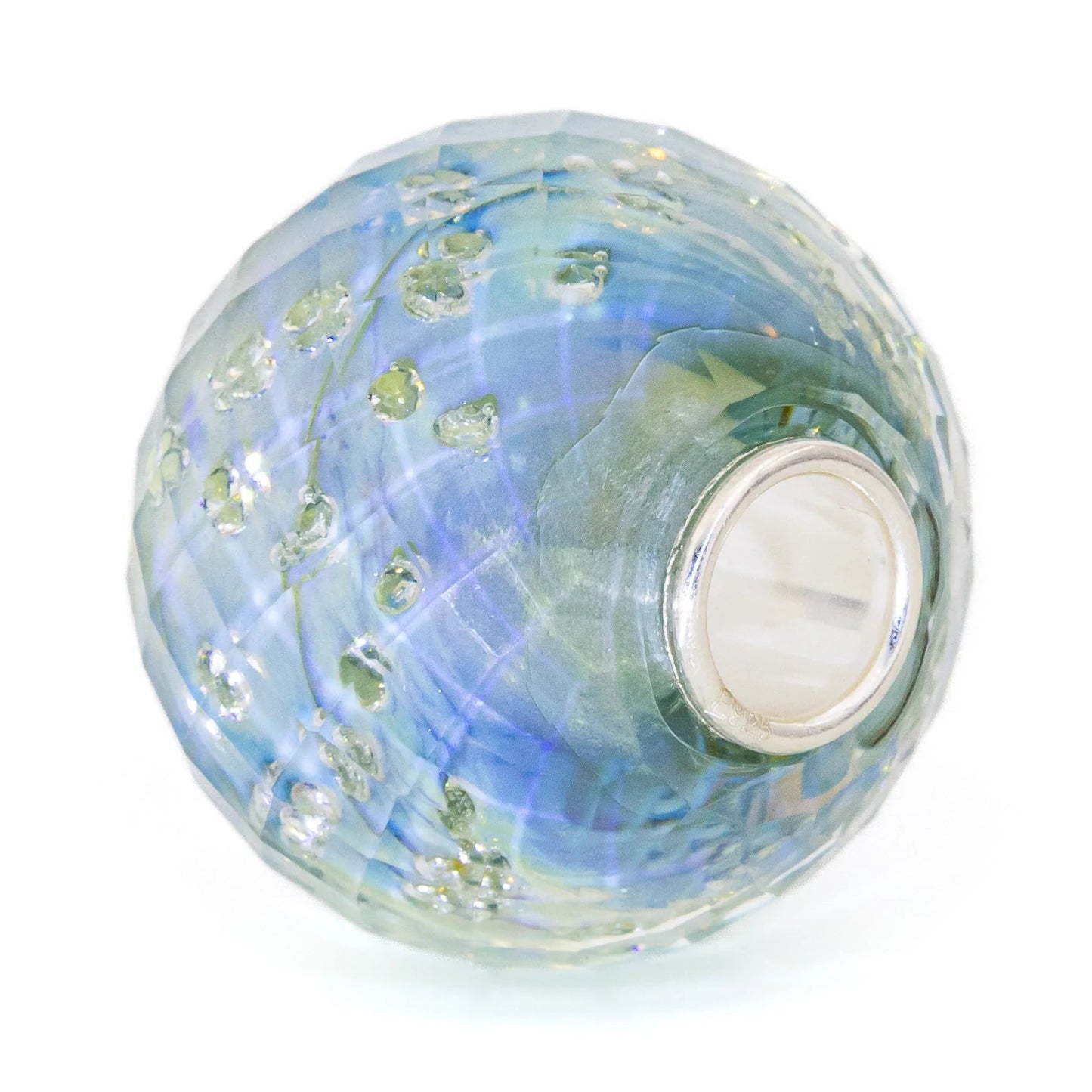 Elfbeads Icy Clouds Galaxy World Fractal glass Bead by The Alternative Bead. Your official Elfbeads Retailer from Germany