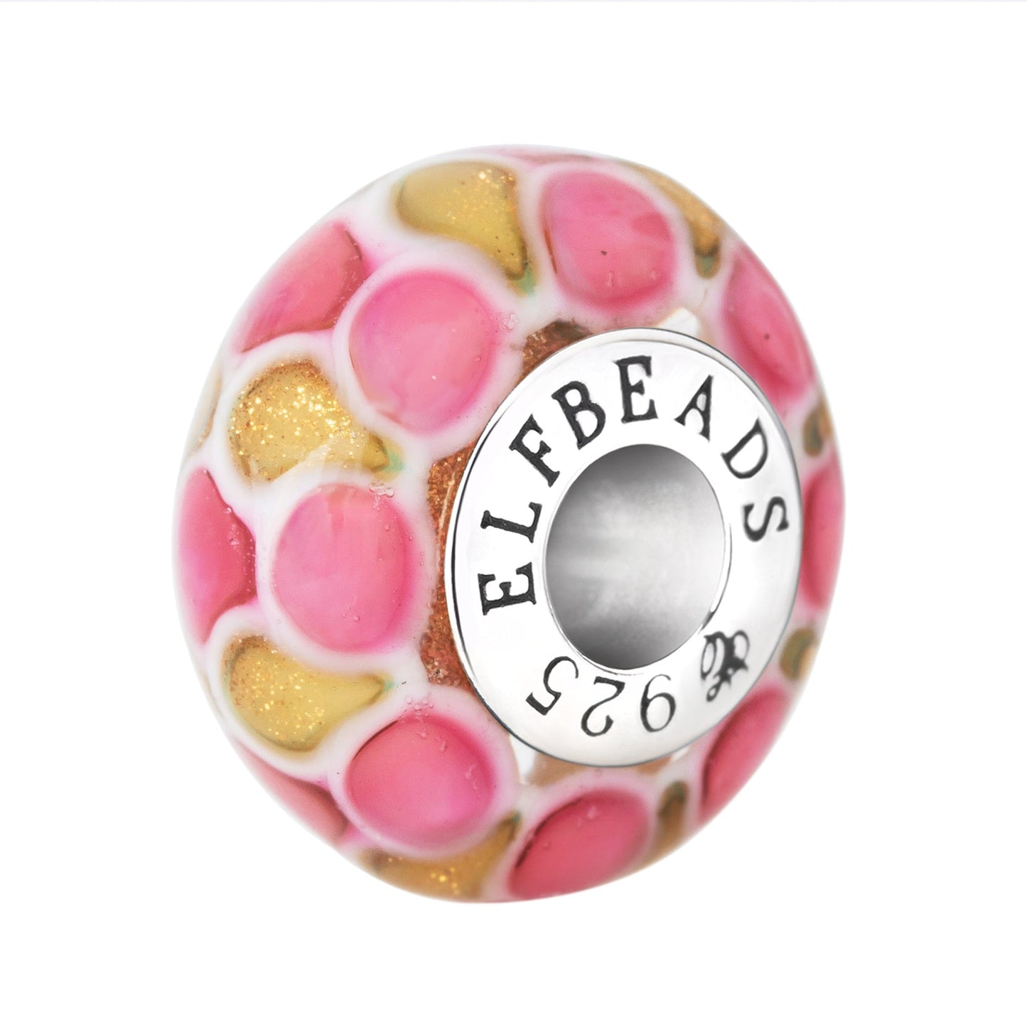 Elfbeads Imperial Passion Scales (G241209) silver glass Charm - The Alternative Bead official German Retailer. Buy 4 get 5 - free DHL Shipping for all orders above 150€