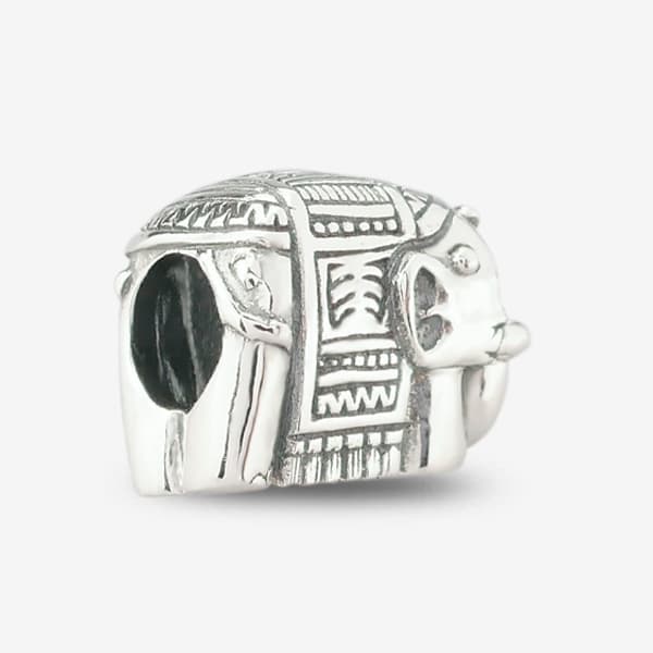 Praan Indian Elephant charm silver sterling-silver Bead by The Alternative Bead. Your official Praan Retailer from Germany