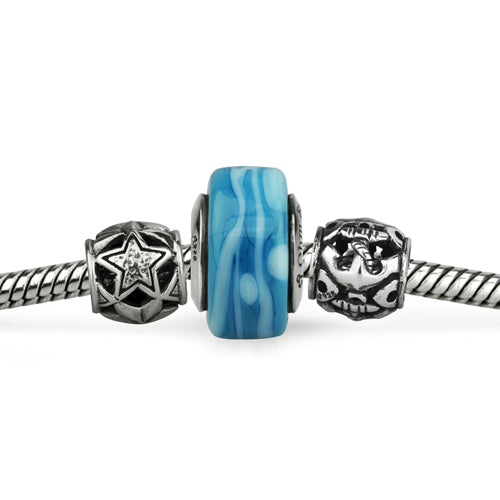 OHM Beads Steadfast (Retired) (JA001) sterling-silver Bead The Alternative Bead