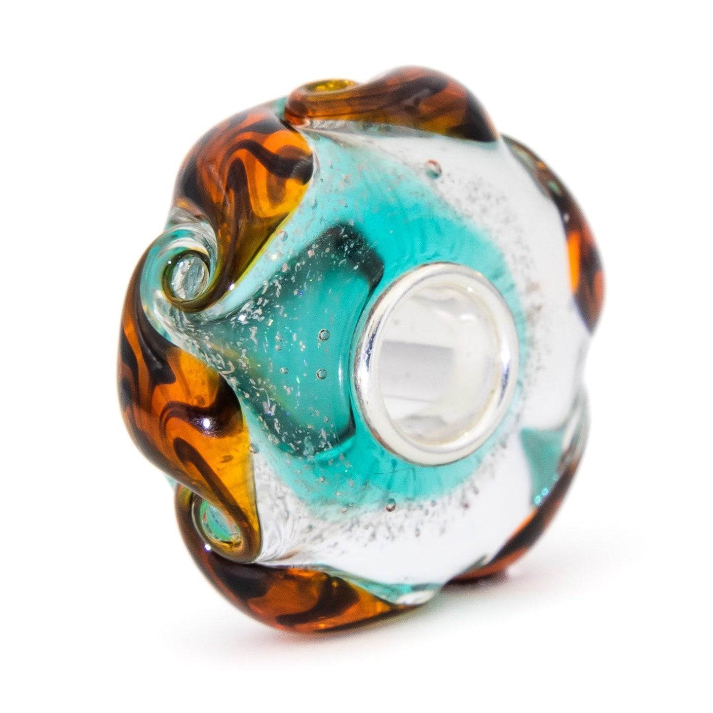 Elfbeads Jungle Tiger Vortex glass Bead by The Alternative Bead. Your official Elfbeads Retailer from Germany