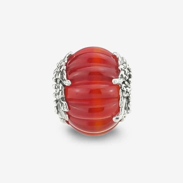 Praan Lava silver sterling-silver Bead by The Alternative Bead. Your official Praan Retailer from Germany