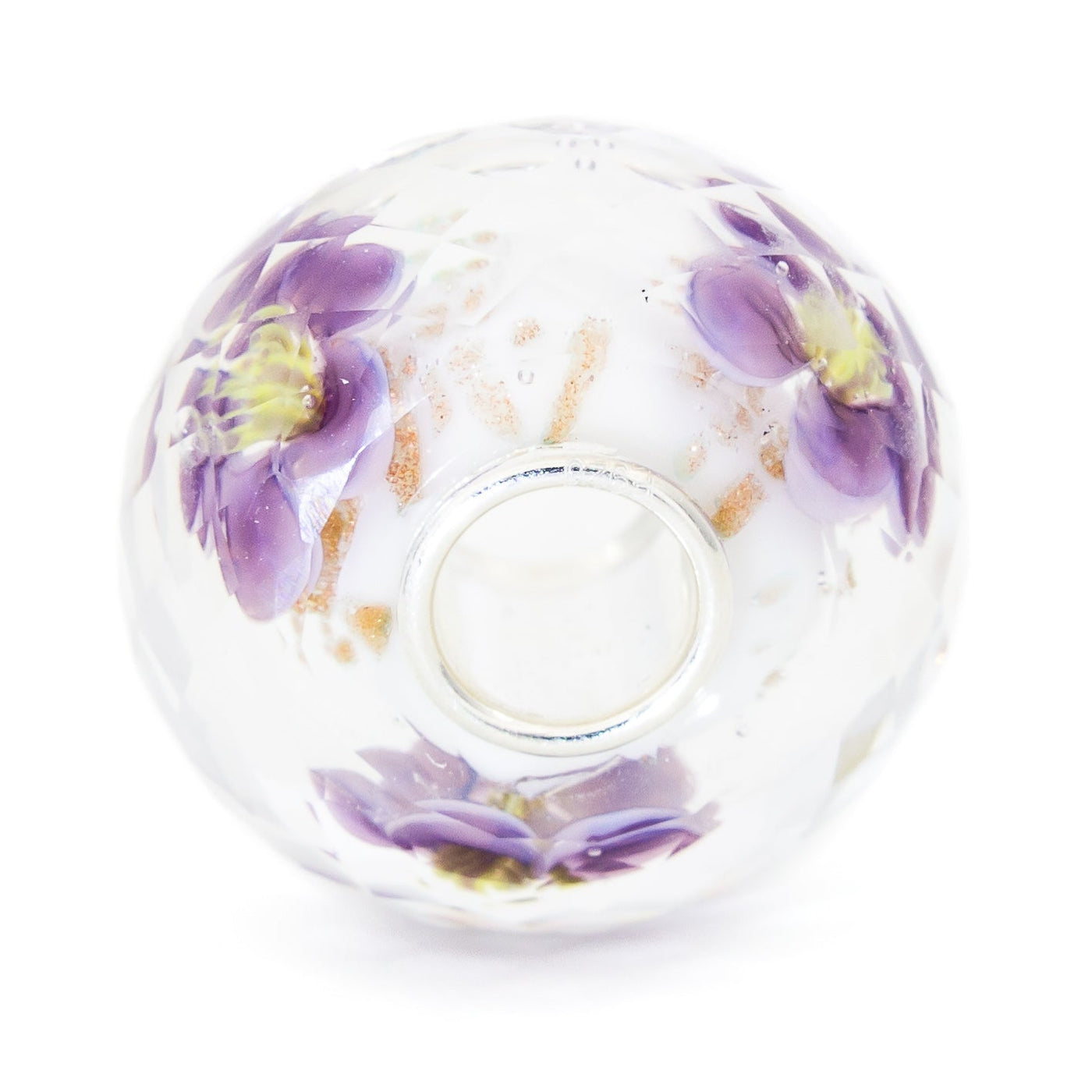 Elfbeads Lavender Blossom Golddust Fractal (G220430) glass Bead - The Alternative Bead official German Retailer. Buy 4 get 5 - free DHL Shipping for all orders above 150 ?