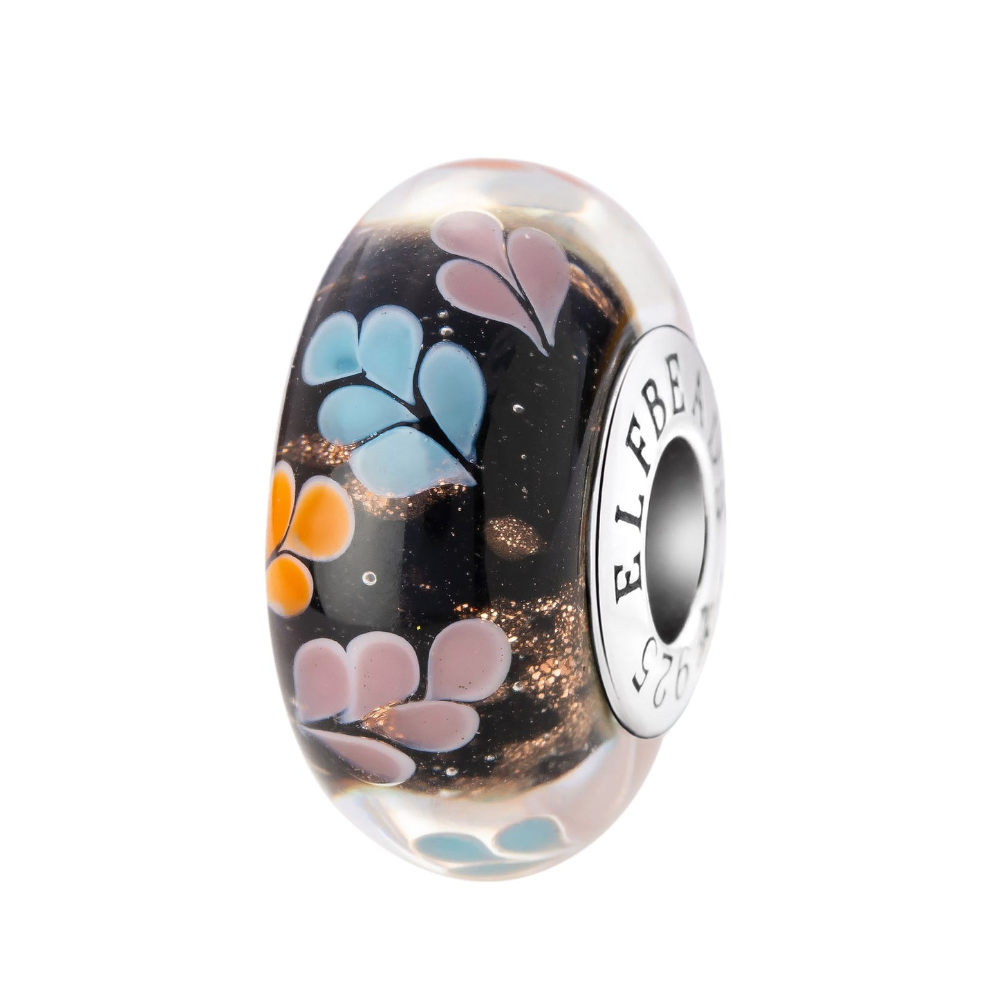 Elfbeads Leaffall Twilight - Golddust Bead by The Alternative Bead. Your official Elfbeads Retailer from Germany