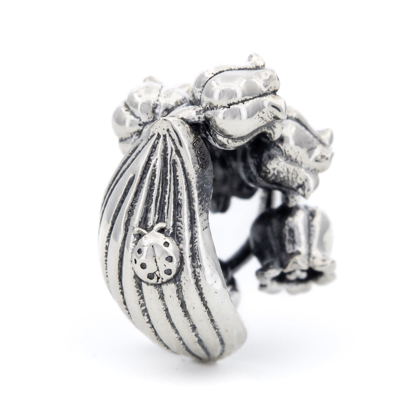 Elfbeads Lily of The Valley Charm by The Alternative Bead