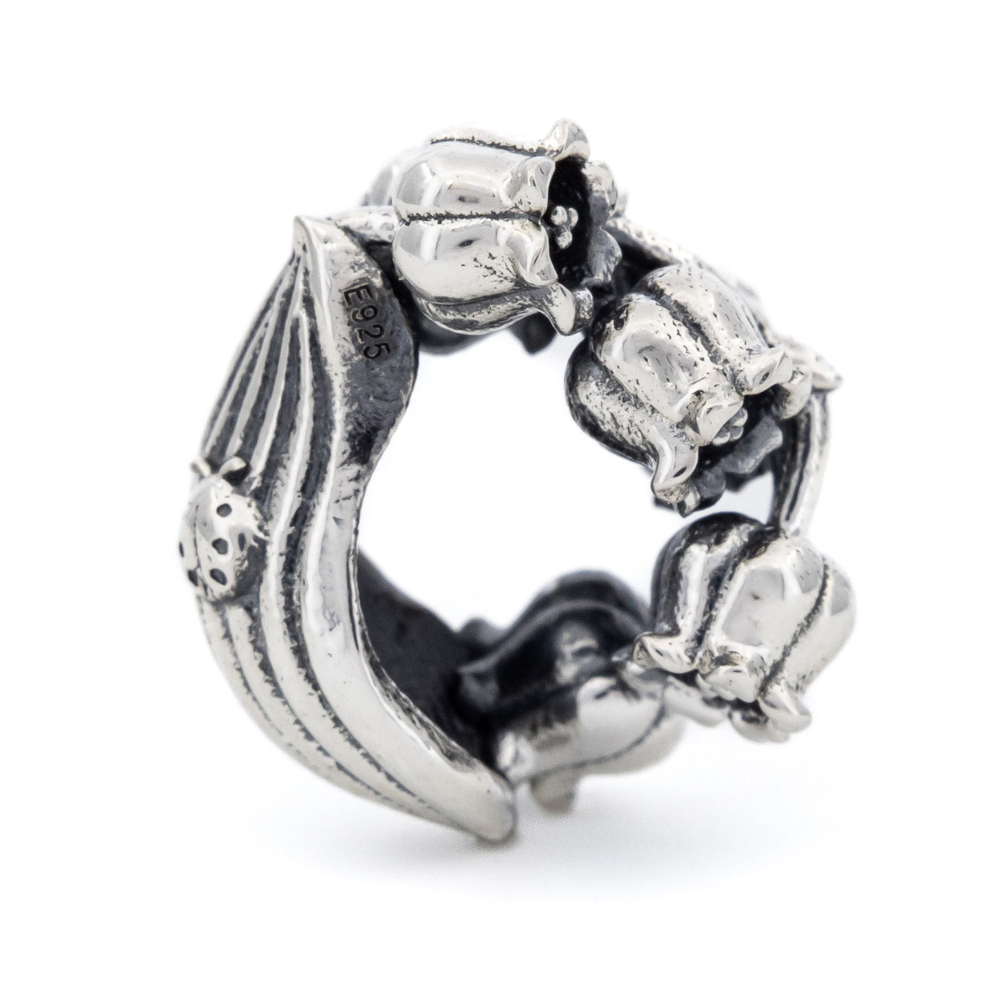 Elfbeads Lily of The Valley sterling-silver Bead by The Alternative Bead. Your official Elfbeads Retailer from Germany