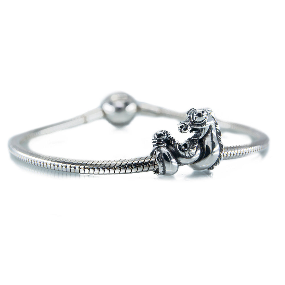 Aurora Charm Nessie the Loch Ness Monster Charm silver sterling-silver Bead by The Alternative Bead. Your official Aurora Charm Retailer from Germany