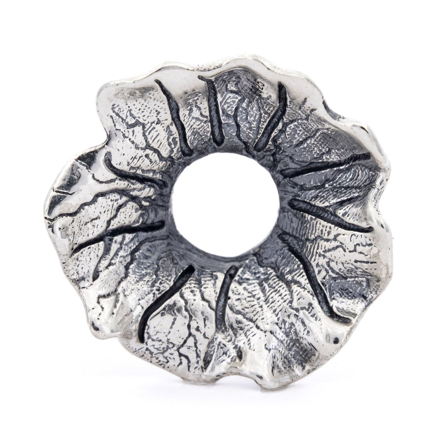 Elfbeads Lotus Leaf Cap (S220605) silver sterling-silver Charm - The Alternative Bead official German Retailer. Buy 4 get 5 - free DHL Shipping for all orders above 150€