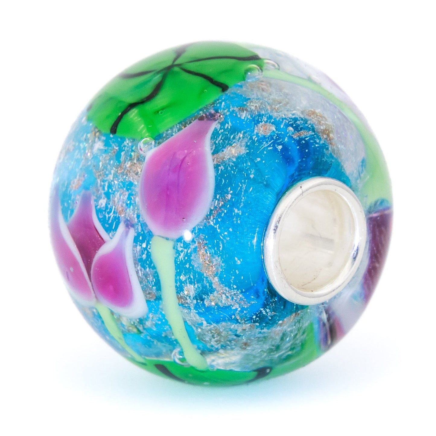 Elfbeads Lotus Water Garden World glass Bead by The Alternative Bead. Your official Elfbeads Retailer from Germany