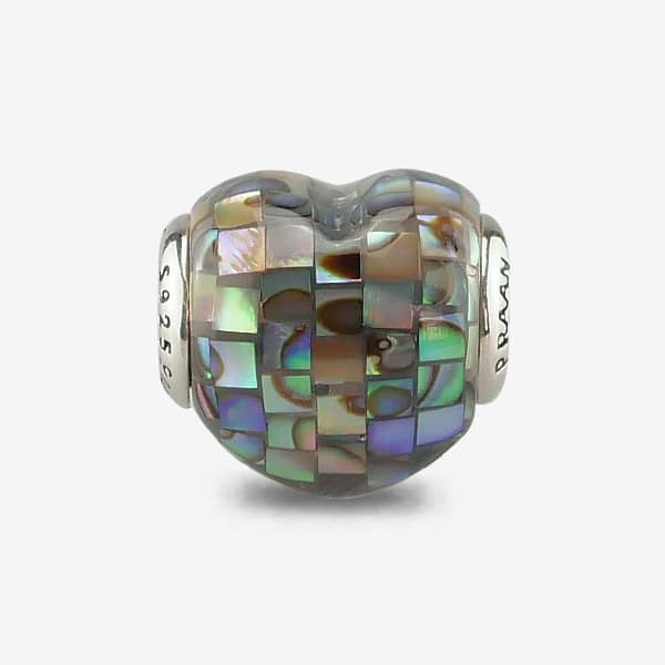 Love Haliotis Mother Of Pearl Charm