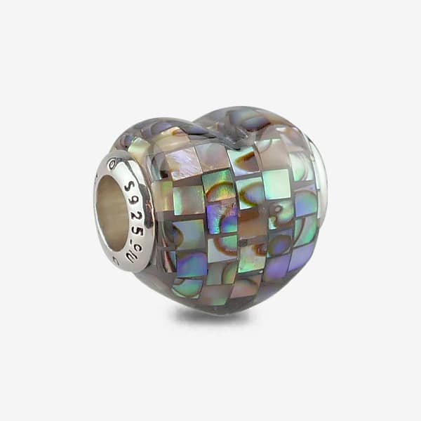 Love Haliotis Mother Of Pearl Charm