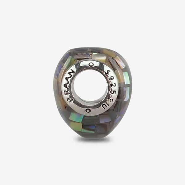 Love Haliotis Mother Of Pearl Charm