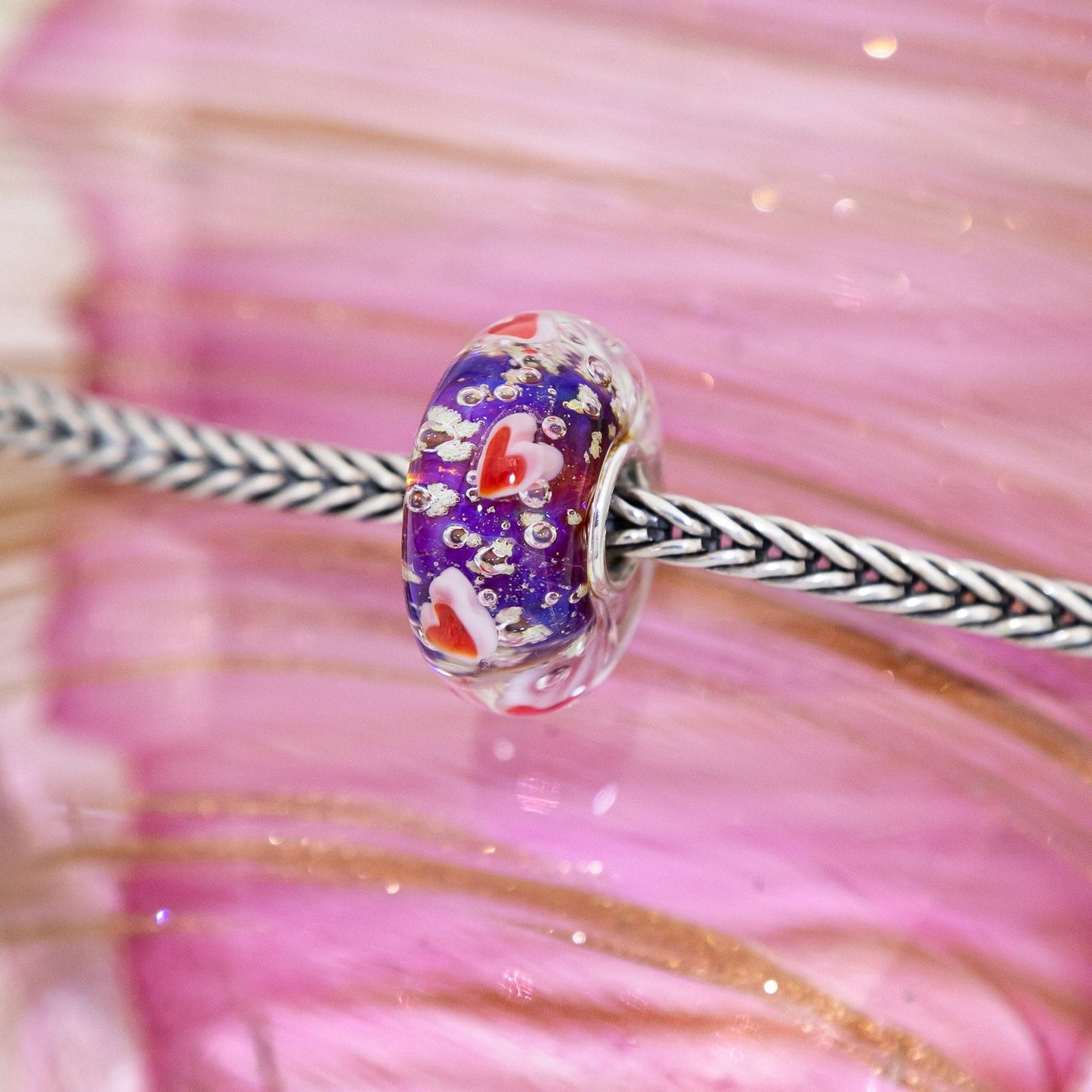 Elfbeads Love Starlight glass Bead by The Alternative Bead. Your official Elfbeads Retailer from Germany