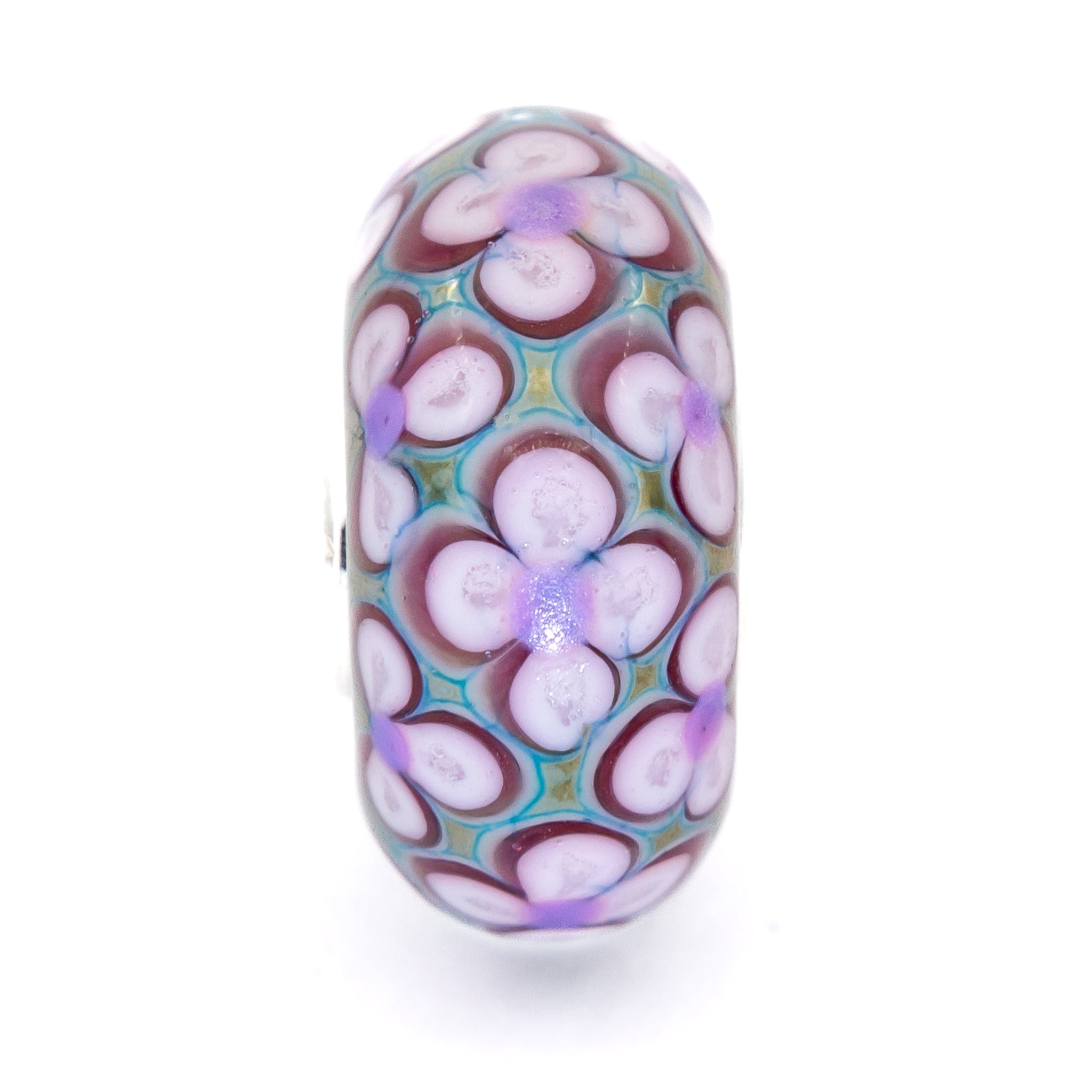 Elfbeads Magnolia Flowerstone purple glass Bead by The Alternative Bead. Your official Elfbeads Retailer from Germany