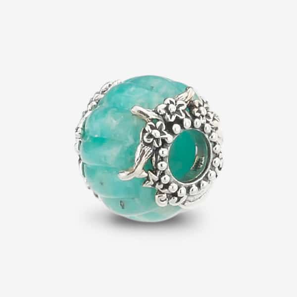 Praan Marble green natural-stone Bead by The Alternative Bead. Your official Praan Retailer from Germany