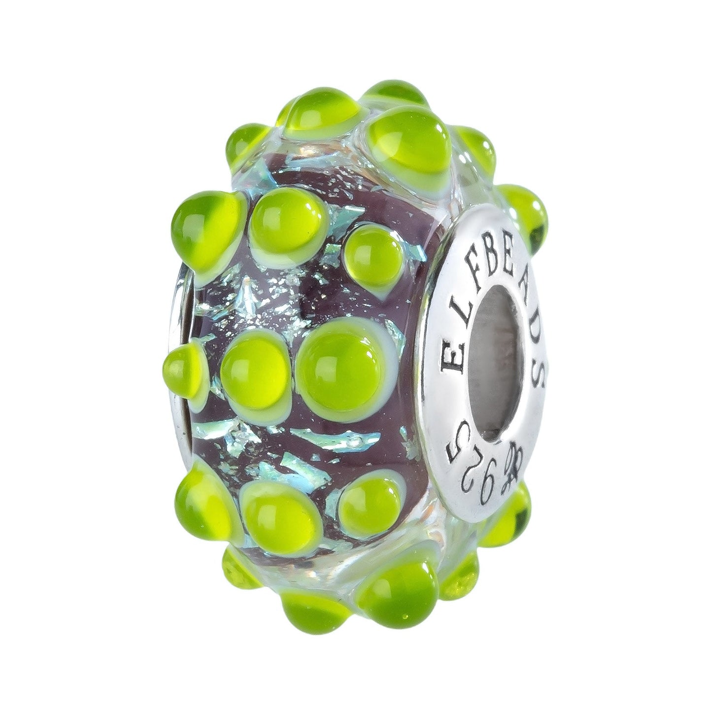 Elfbeads Midnight Jelly Dewdrops sterling-silver; glass Bead by The Alternative Bead. Your official Elfbeads Retailer from Germany