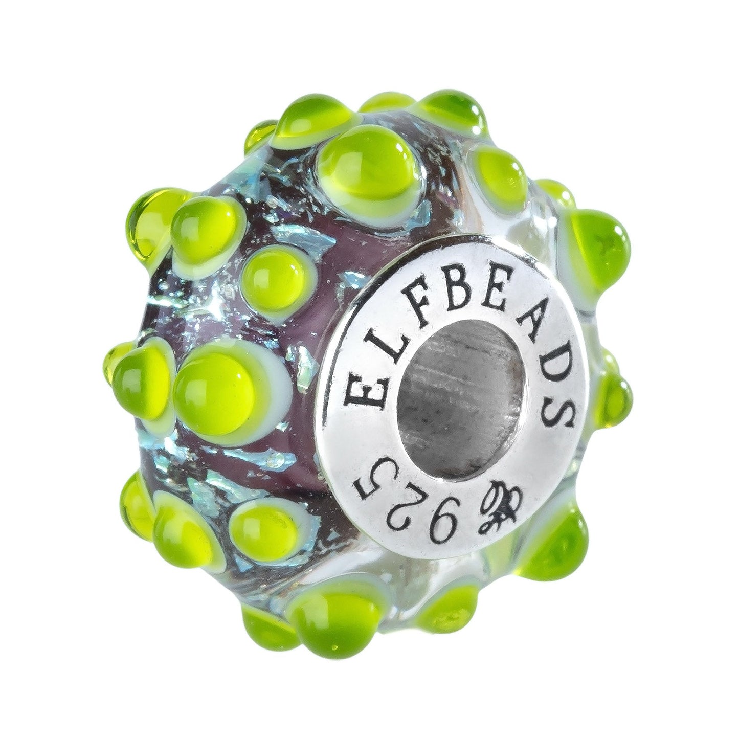 Elfbeads Midnight Jelly Dewdrops sterling-silver; glass Bead by The Alternative Bead. Your official Elfbeads Retailer from Germany