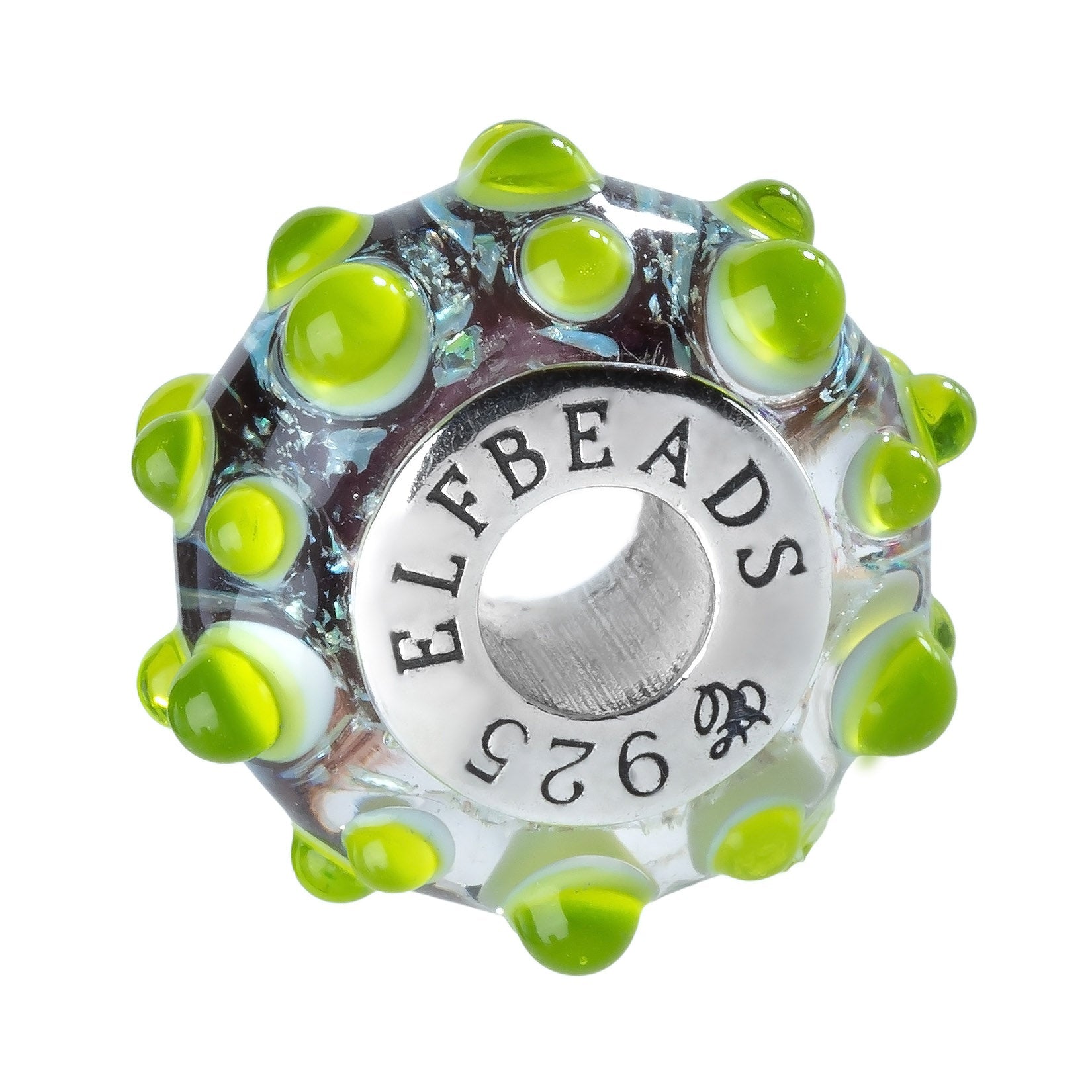 Elfbeads Midnight Jelly Dewdrops  sterling-silver; glass Bead by The Alternative Bead. Your official Elfbeads Retailer from Germany