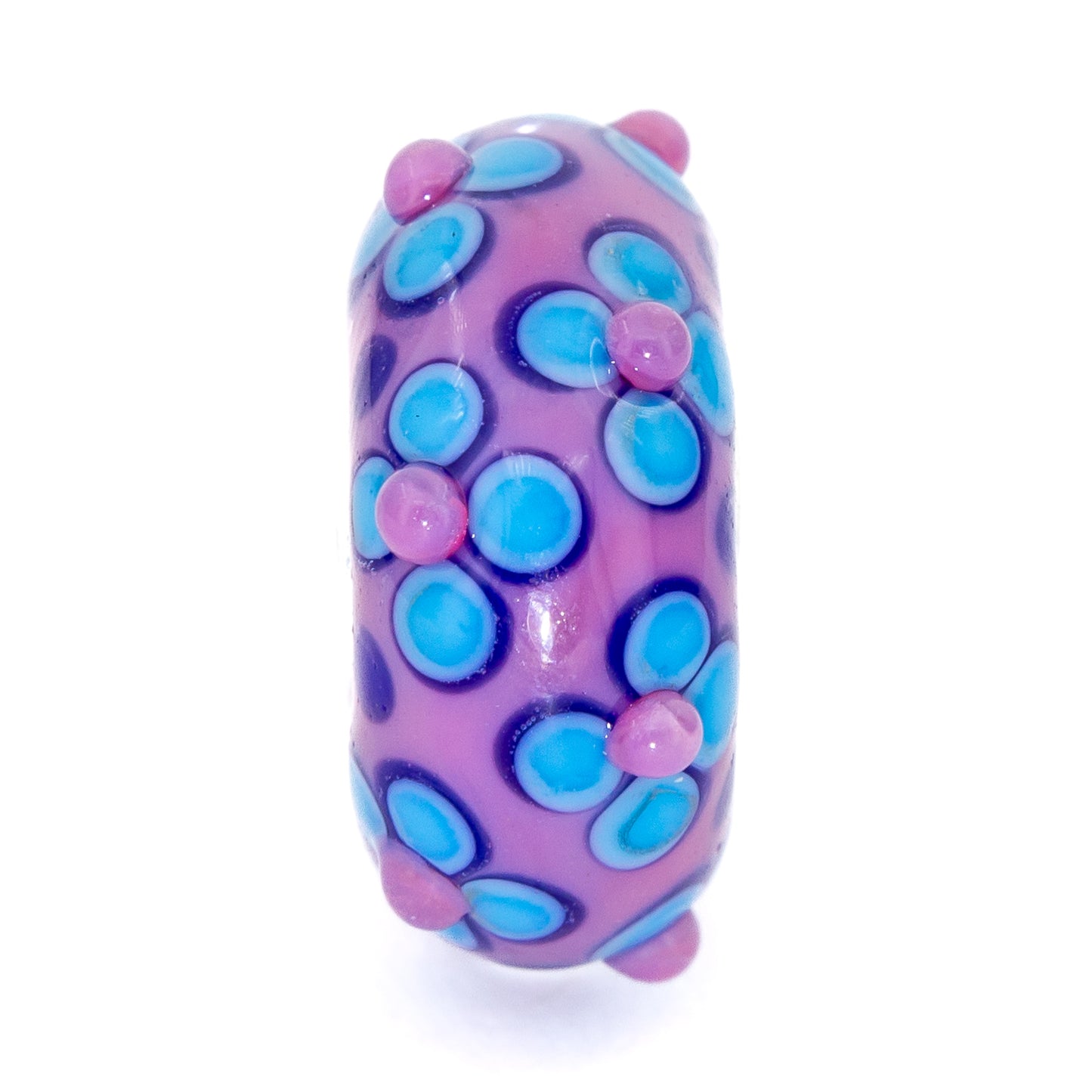 Elfbeads Midnight Lavender Fieldstone purple glass Bead by The Alternative Bead. Your official Elfbeads Retailer from Germany