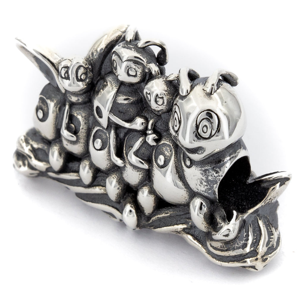 Elfbeads Mila The Caterpillar Charm by The Alternative Bead