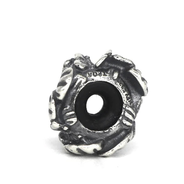 VIP-CHARMS Hibiscus Flower Stopper Charm (DSN20) silver sterling-silver Stopper by The Alternative Bead. Your Official VIP-CHARMS Retailer from Germany
