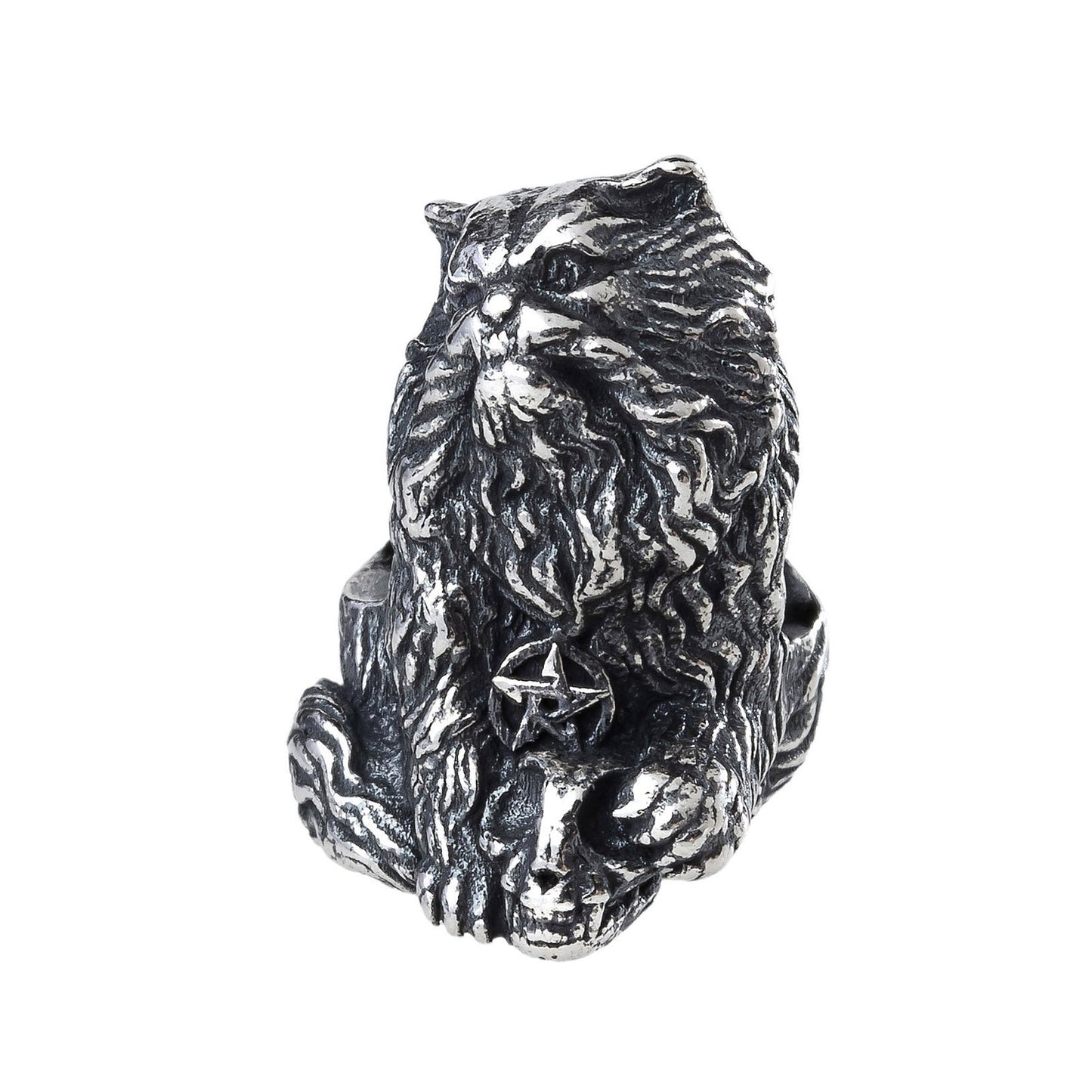 Elfbeads Monster Cat (S230928) silver sterling-silver Charm - The Alternative Bead official German Retailer. Buy 4 get 5 - free DHL Shipping for all orders above 150€
