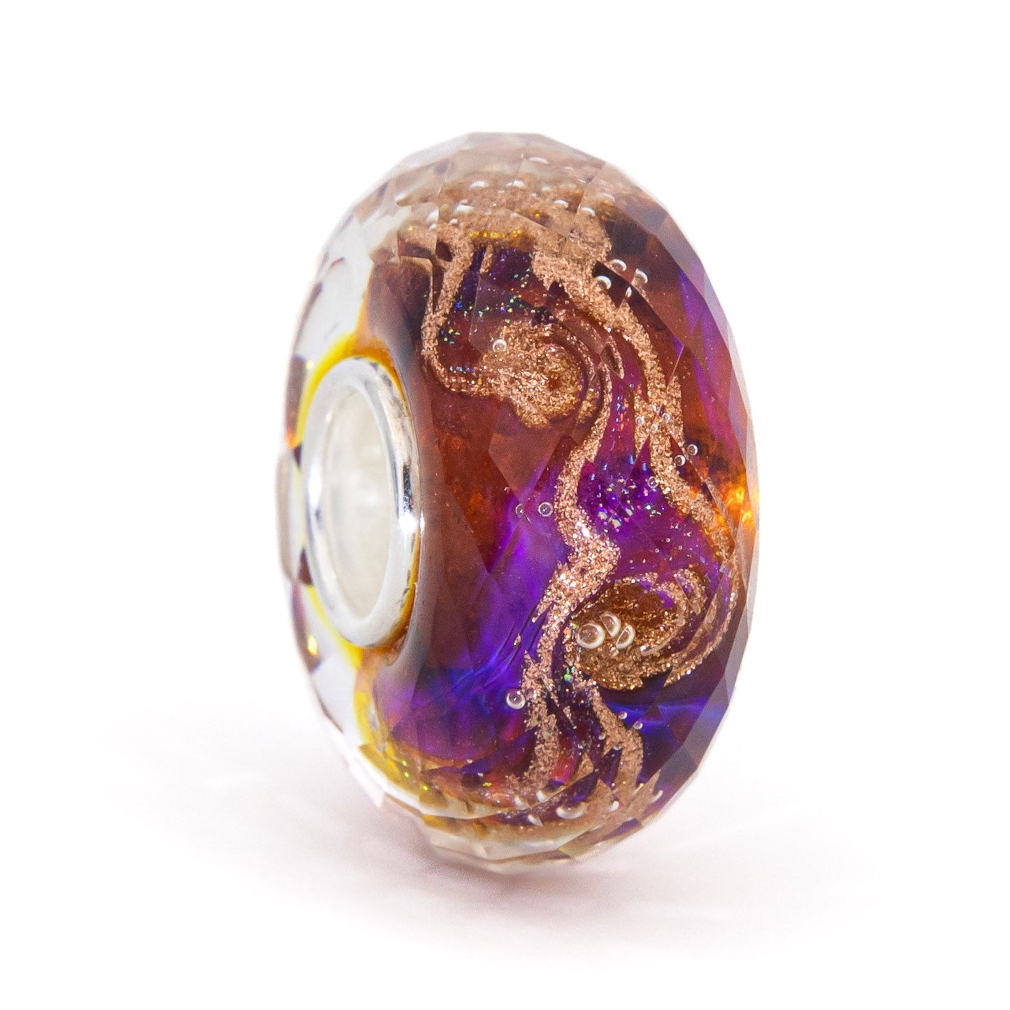 Elfbeads Mystic Red Galaxy Fractal glass Charm - The Alternative Bead official German Retailer. Buy 4 get 5 - free DHL Shipping for all orders above 150€