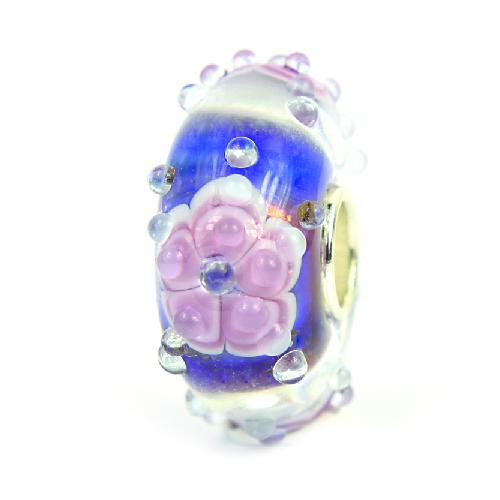 Elfbeads Nebula Baby Pink Flowerdrops glass Bead by The Alternative Bead. Your official Elfbeads Retailer from Germany