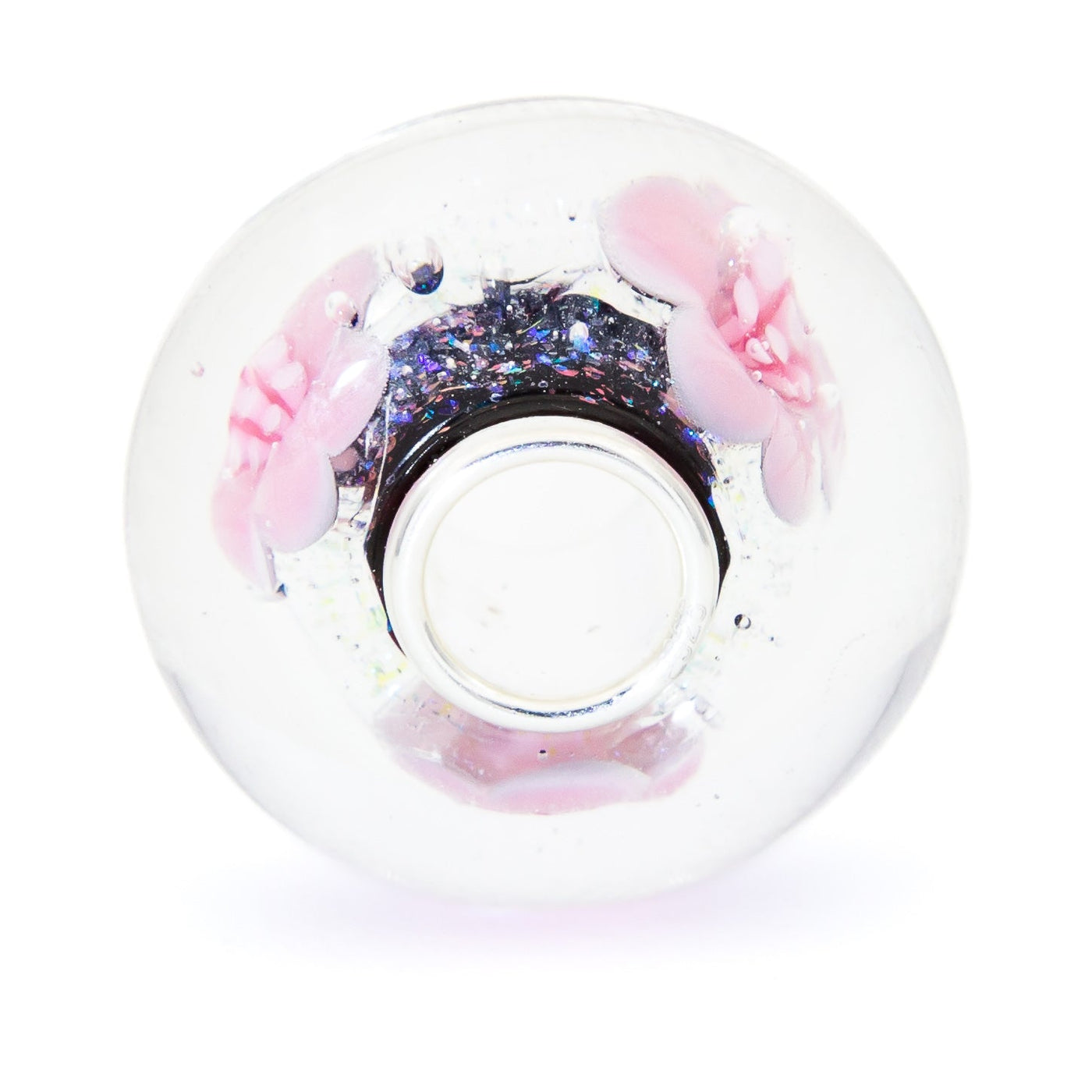 Elfbeads Night Magic Blossom Golddust glass Bead by The Alternative Bead. Your official Elfbeads Retailer from Germany